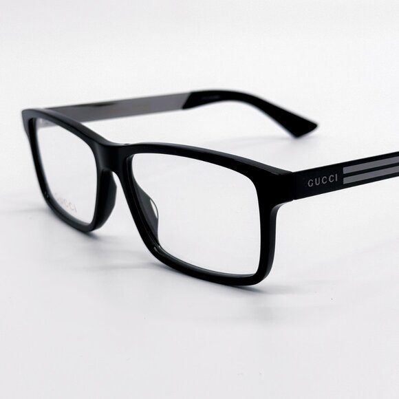 NEW GUCCI GG0692O 004 UNISEX BLACK/GREY EYEGLASSES GUCCI - Picture 5 of 10